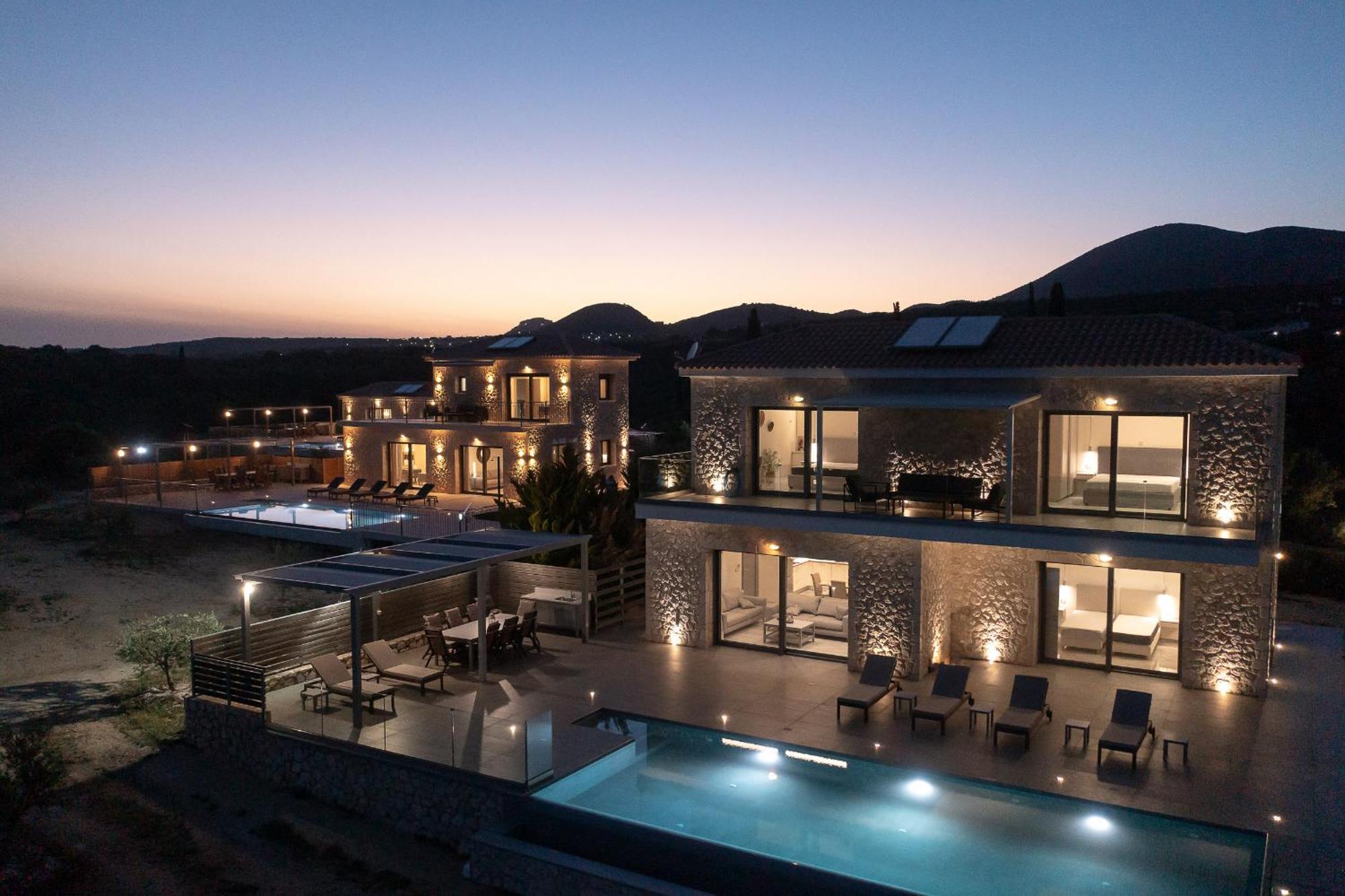 Kefalonia Stone Villas - Villa Petros Kefalonica Trapezaki  Exteriér fotografie
