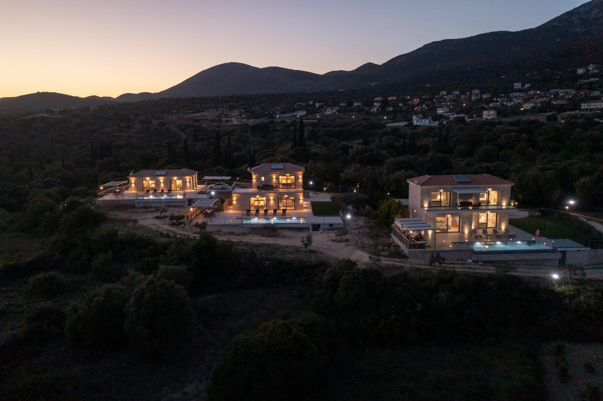 Kefalonia Stone Villas - Villa Petros Kefalonica Trapezaki  Exteriér fotografie