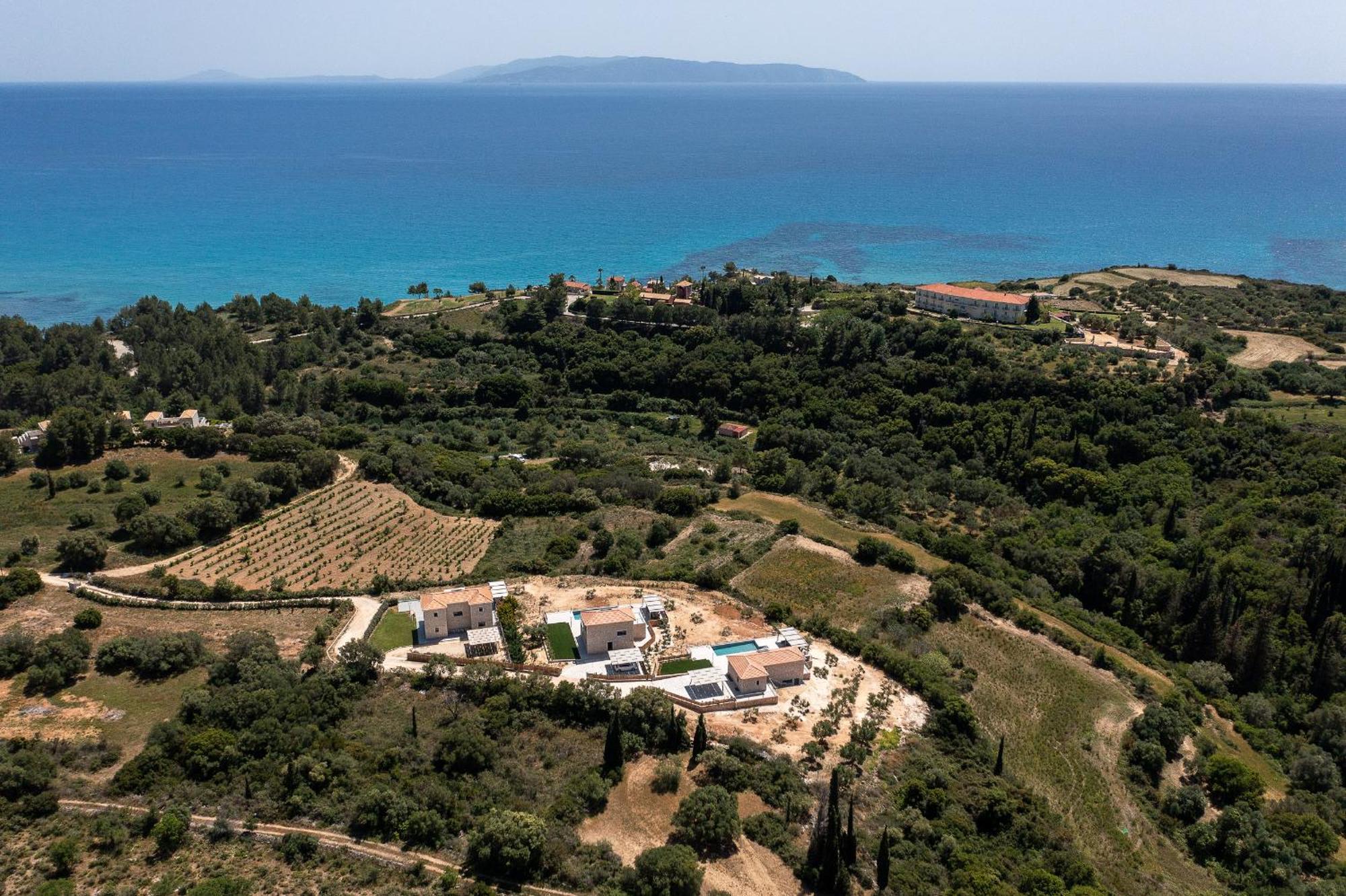 Kefalonia Stone Villas - Villa Petros Kefalonica Trapezaki  Exteriér fotografie