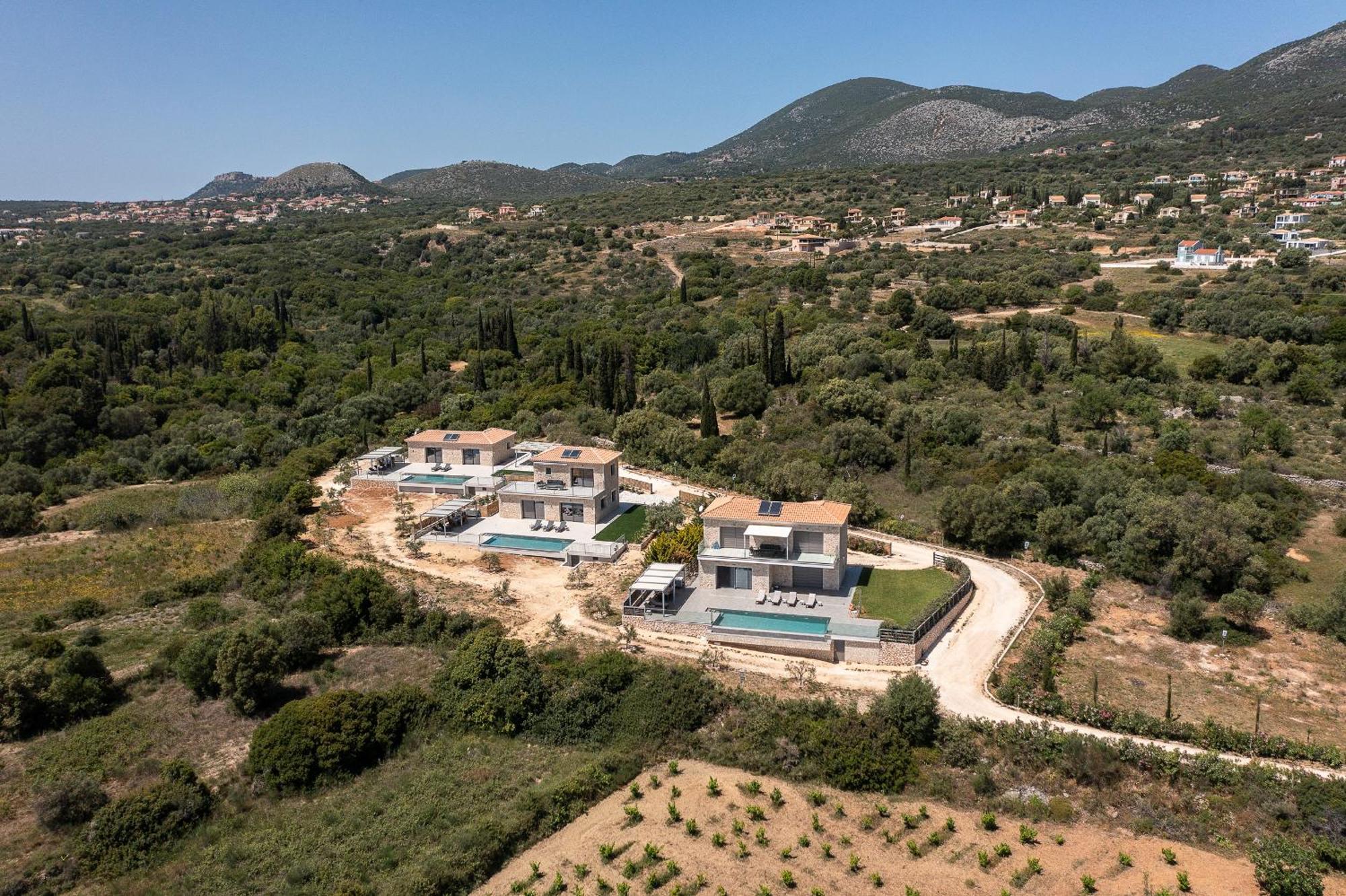 Kefalonia Stone Villas - Villa Petros Kefalonica Trapezaki  Exteriér fotografie