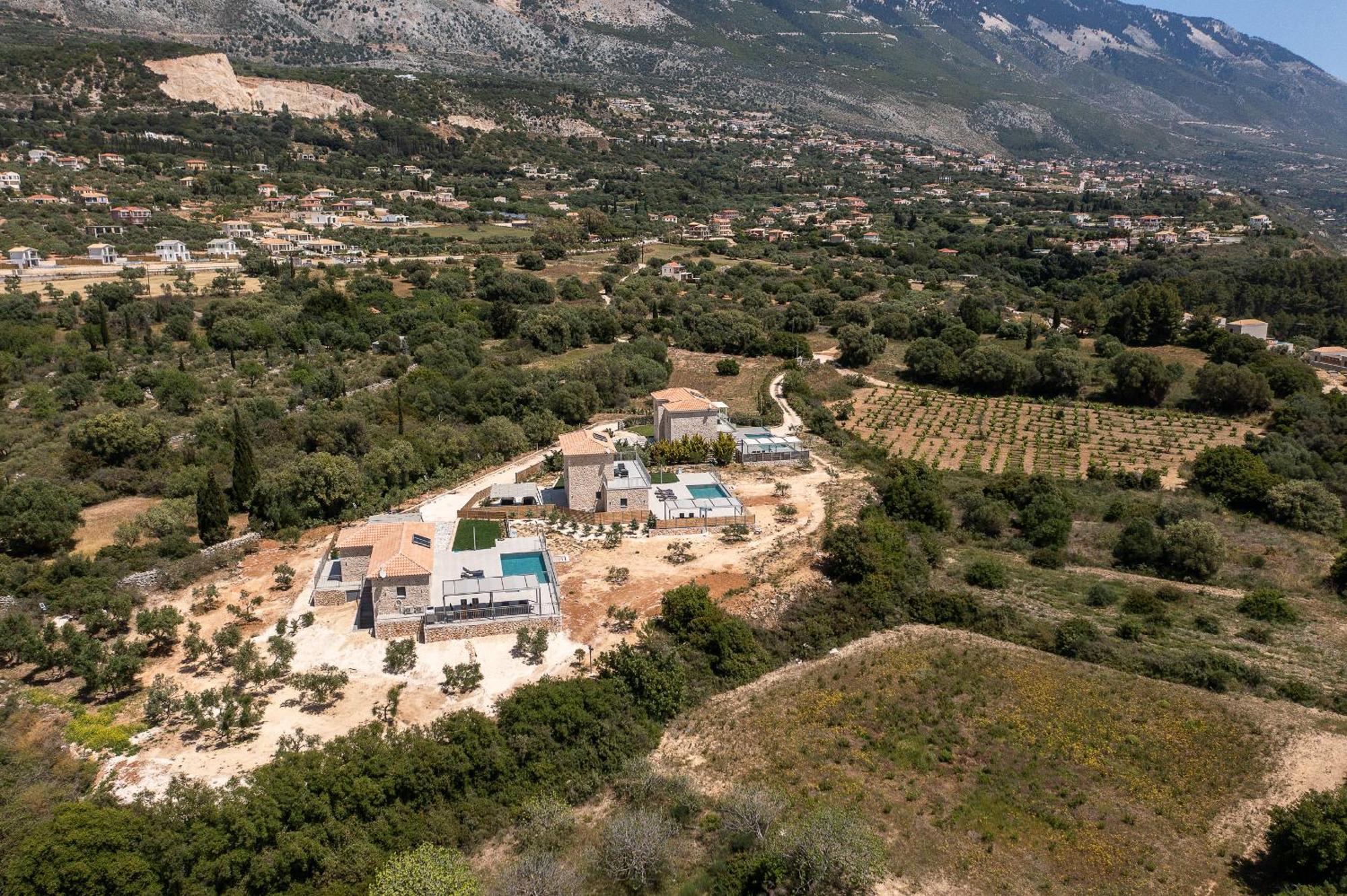 Kefalonia Stone Villas - Villa Petros Kefalonica Trapezaki  Exteriér fotografie